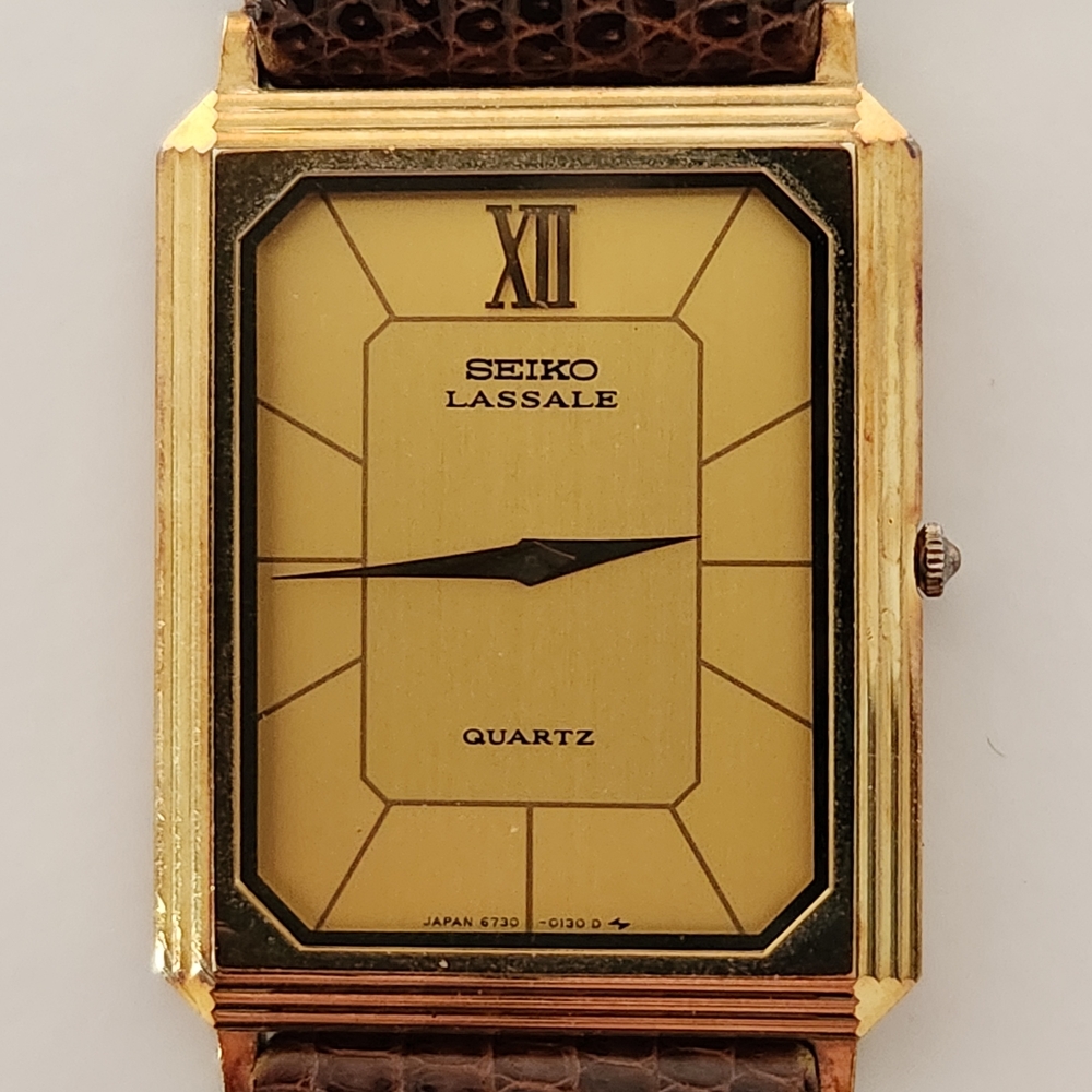 Seiko Lassale Gold Quartz Watch